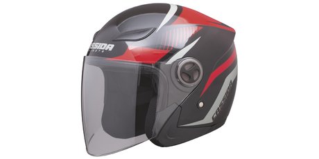 Prilba Cassida Reflex ČR ČIERNA/ČERVENÁ/ŠEDÁ-M