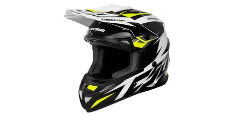 Prilba CROSS CUP TWO, CASSIDA - ČR BIELA/ŽLTÁ FLUO/ČIERNA/ŠEDÁ-2XL