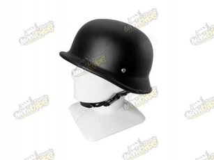 Prilba nemecká armáda čierna matná -XXL