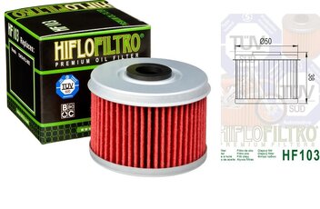 Filter olejový HF103 Honda CRF250 CB300