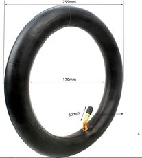 Duša 10x2,125 ventil zahnutý 135stupňov