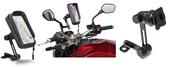 Držiak mobilu 160x80mm SHAD na zrkadlo