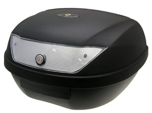 Kufor Top 51 litrový maxi trunk - čierny, číre sklíčka