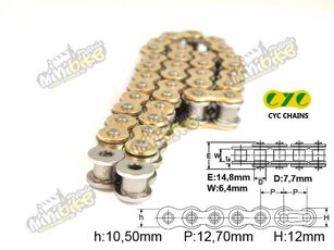Reťaz 420CRM2 CYC motokrosová reťaz CYC