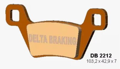 Brzdové obloženie DB2212OR-D KH600 Kymco