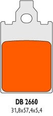 Brzdové obloženie DB2660SRN Italjet Piaggio Malaguti