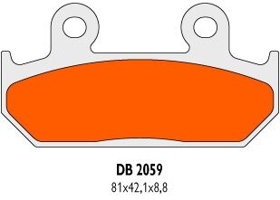 Brzdové obloženie Delta Braking Sinter DB2059RDN