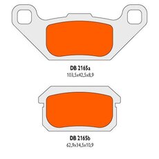 Brzdové obloženie Delta Braking Sinter DB2165QDN