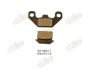 Brzdové obloženie pre Pitbike Stomp