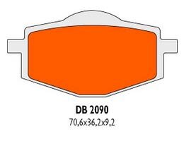 Brzdové obloženie DB2090RDN
