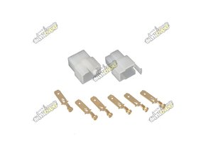 Koncovky regulátora 4-konektor a 3-konektor