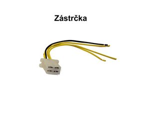 Konektor 4pin 7044 regulátor napätia zástrčka