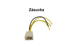 Konektor 4pin 7044 regulátor napätia zásuvka