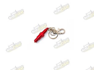 Prívesok na klúče zapaľovacia sviečka červená ALU