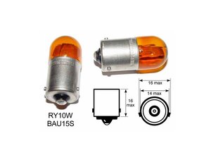 Žiarovka 12V10W orange RY10W H5