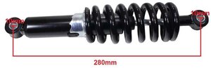 Tlmič 280mm pre pitbike zadný nastavitelný