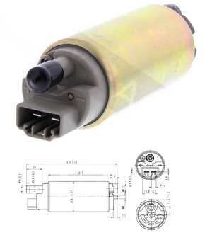 Palivové čerpadlo pre Suzuki AN 250-400 Burgman2003-06