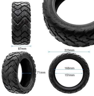 Pneumatika kolobežky 80/60-6 H-860-04 2,15 TL bezdušová