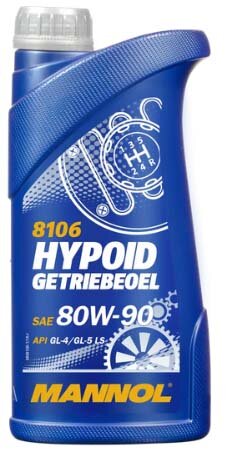 Prevodový olej 80W90 GL4 GL5 Mannol Hypoid