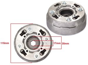 Spojka poloautomatická pre motor 110/125 s poloautomatickou spojkou 18zubov
