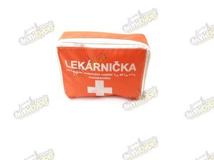 Moto lekárnička v textilnom obale zmenšená veľkosť