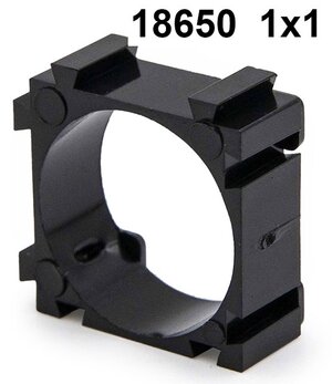 Držiak akumulátora 18650 10ks