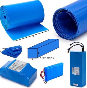 Teplom zmršťovacia bužírka 120mm dĺžka 10m