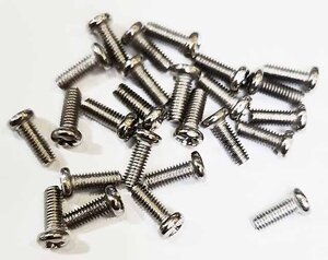 Skrutky pre kolobežku Xiaomi M3x0,5 25ks