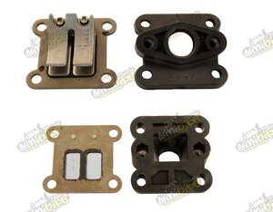 Klapky sania a príruba na karburátor Minibike, Minicross