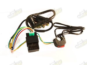CDI zapaľovanie kompletná elektroinštalácia pre pitbike/dirtbike 110/125/140/150cc