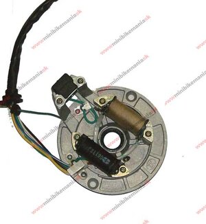 Stator -cievka zapalovacia Pitbike -2cievky komplet