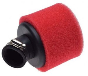 Vzduchový filter 35mm 15° dvojvrstvý molitanový červený
