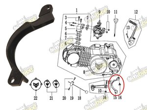 Kryt záberového kolieska PisterPro LXR12-14 11362-X5-100L-F