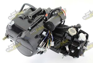 Motor Pitbike Cross 125cc 4rýchlosti s elektrickým štartérom a komplet zapalovaním