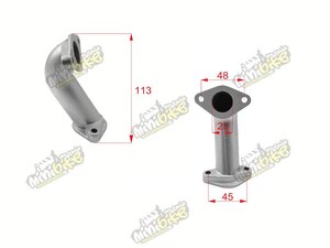 Príruba karburátora JH-70 4T pre ATV a Pitbike 110/125