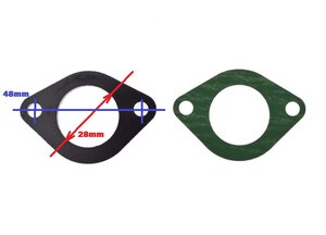 Tesnenie príruby karburátora sada pre motory YX160,ZS155