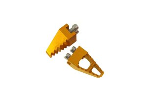 Nášlap brzdového pedálu ALU zlatý