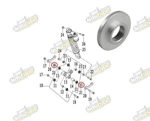 Vymedzovacia podložka prepákovania pre PisterPro LXR12-14 52187-X5-100L-F Vymedzovacia podložka prepákovania pre PisterPro LXR12-14 52187-X5-100L-F