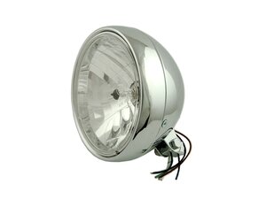 Predné svetlo H4 chrómové 190mm E4 Homologizácia Predné svetlo H4 chrómové 190mm E4 Homologizácia