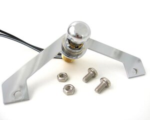 Svetlo pod ŠPZ chrómové