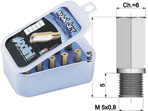 Hlavná tryska pre Keihin PWK karburátor sada od 100 po 118 Polini