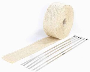 Páska na izoláciu horúcich častí -výfuk 1,5x50mm 10metrov béžová farba