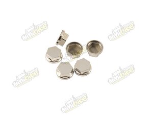 Okrasná krytka skrutky 12mm CHRÓM Okrasná krytka skrutky 12mm CHRÓM