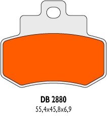 Brzdové obloženie Delta Braking Sinter DB2880RDN