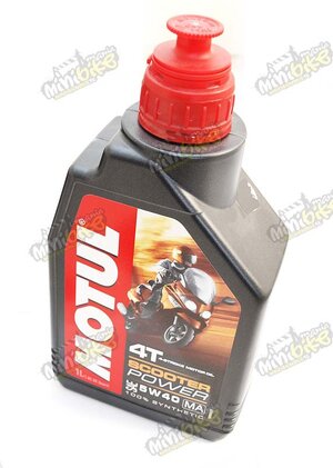 MOTUL Scooter Power 5w40 4T 1L API  SJ - JASO MA