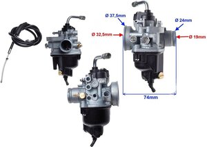 Karburátor PHBG pre Piaggio Typhoon 50