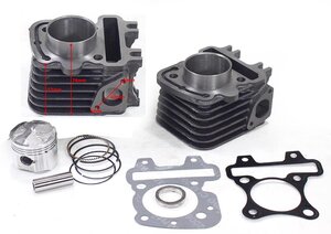 Valec pre skútre Piaggio 50cc 4T 4V na 70cc racing