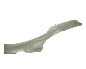 Ľavý spodný plast strieborný pre QT-9