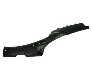 Plast bočný spodný ľavý - čierny lak pre čínske skútre 4T QT-9