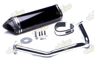 Výfuk pre skútre GY6 50cc s DBkillerom